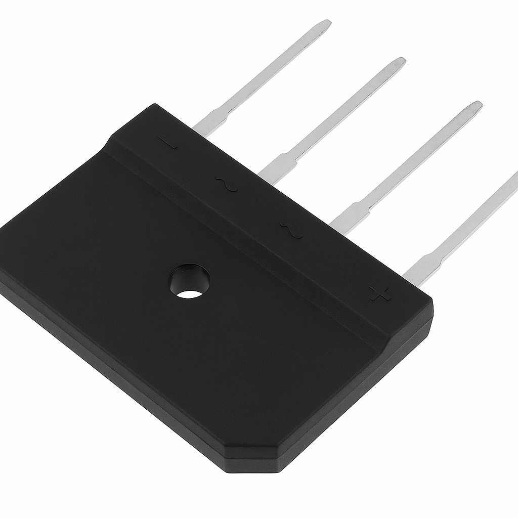 Puente Rectificador GBJ3510 | 1000 V 35 A | Alta Capacidad de Sobretensión – Ideal para Fuentes y Equipos Industriales
